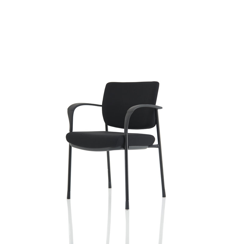 Margia Upholstered Armchair, Black, Black
