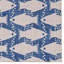 Tapis ivoire et bleu lavable à la machine Fiennes-527003877