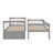 Bunk Bed With Drawers, Convertible Beds-1292201283