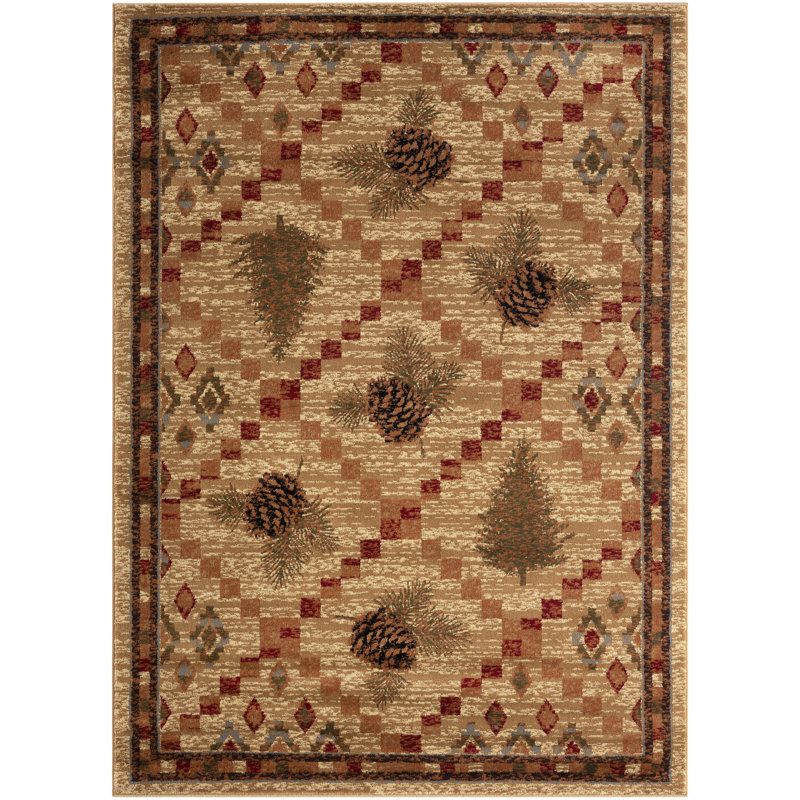 Tapis Calica, Rectangle 7 pi 10 po x 9 pi 10 po