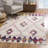 Amtul Washable Geometric Indoor Rug-14706137