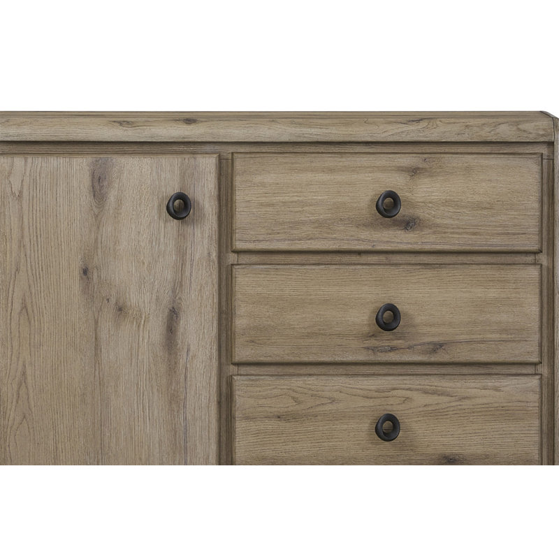 Commode d'appoint English Knotty Oak