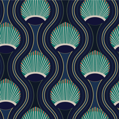 Riviere 10' L x 24" W Wallpaper Roll