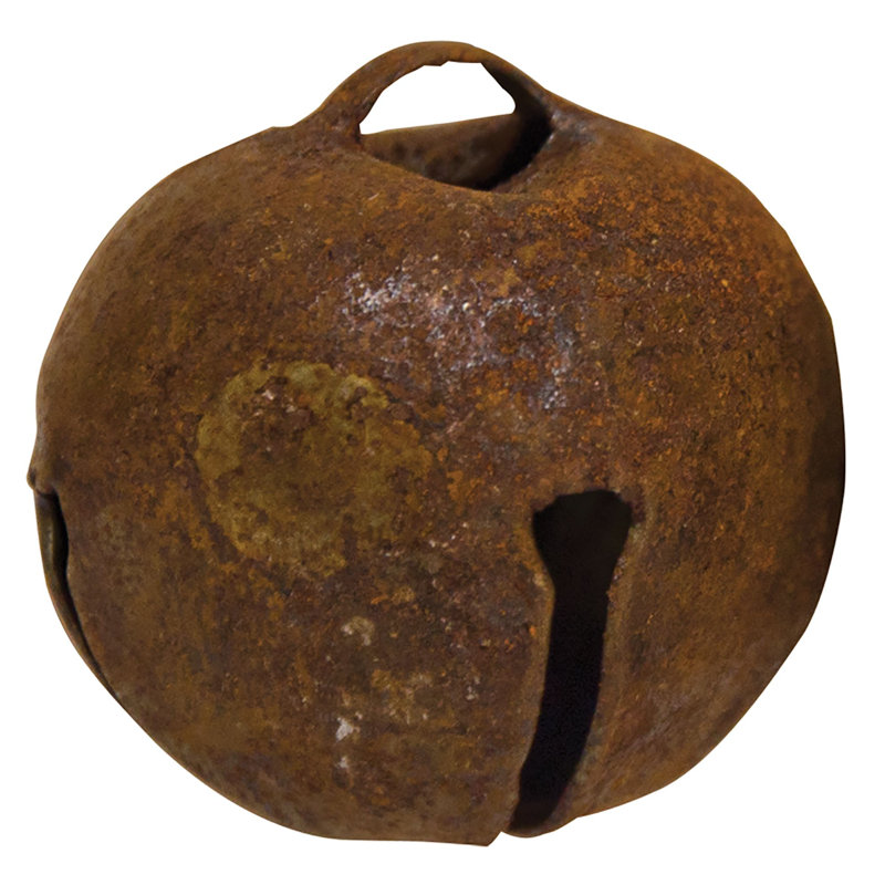 Ensemble d’ornement boule jingle bells rouillés de 48