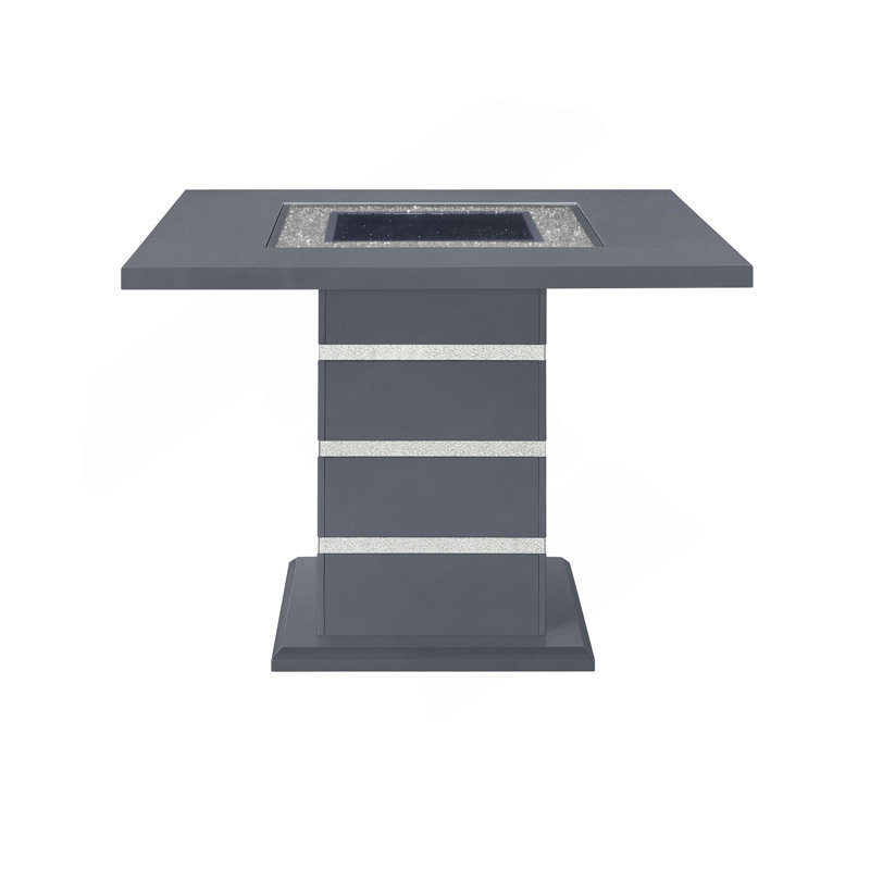 TABLE DE BAR ARIYA GRIS FONCÉ