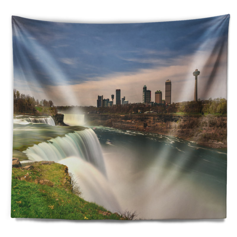 Paysage «American Falls at Niagara Falls», H 50 po x l 60 po