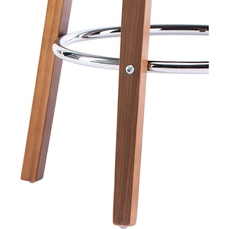 Tabouret de bar 1 pièce Mid-Century Mid-Century Design 360 °