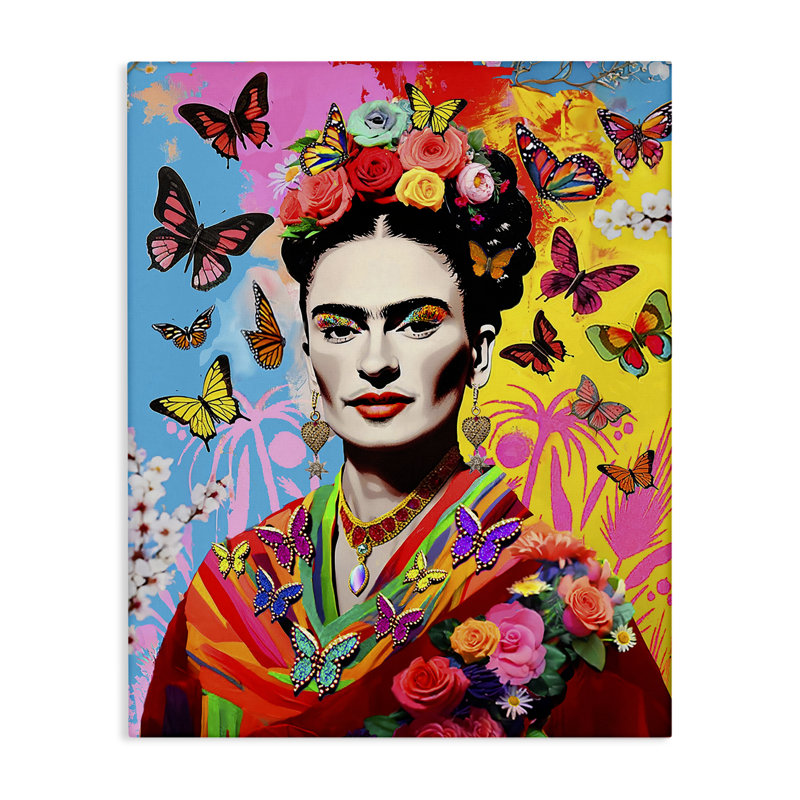 «Eccentric Butterflies Frida» par Jess Stempel, H 20 po x l 16 po