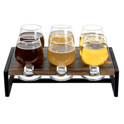 6 Piece 237ml Glass Snifter