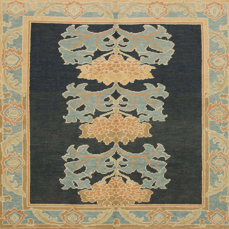 Abstract Indoor Rug, Square 7'