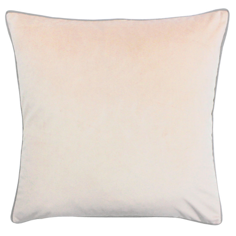 Oliver Square Throw, Blush/Grey, Pillow Cover Only - No Insert