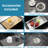 33"X22" Handmade Kitchen Sink - Black Stainless Steel Workstation With Superior Quality Control 33X22 Inch Better Water Flow