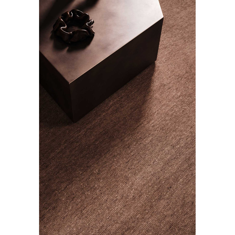 The Rug Company Caliche Area Rug, Taupe, Rectangle 8' x 10'