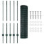 Vidaxl Fence With Posts Steel-116797939-116797957