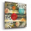 «Recap 1 Abstract» par Cheryl Warrick, art mural en verre acrylique-1800472369