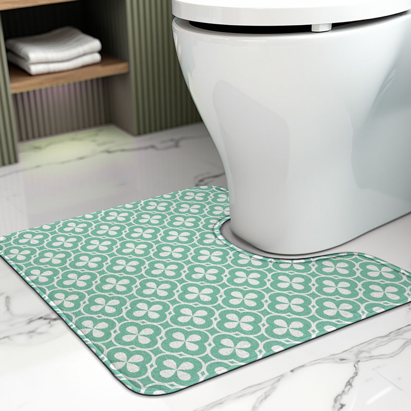 Tapis de salle de bain Floral