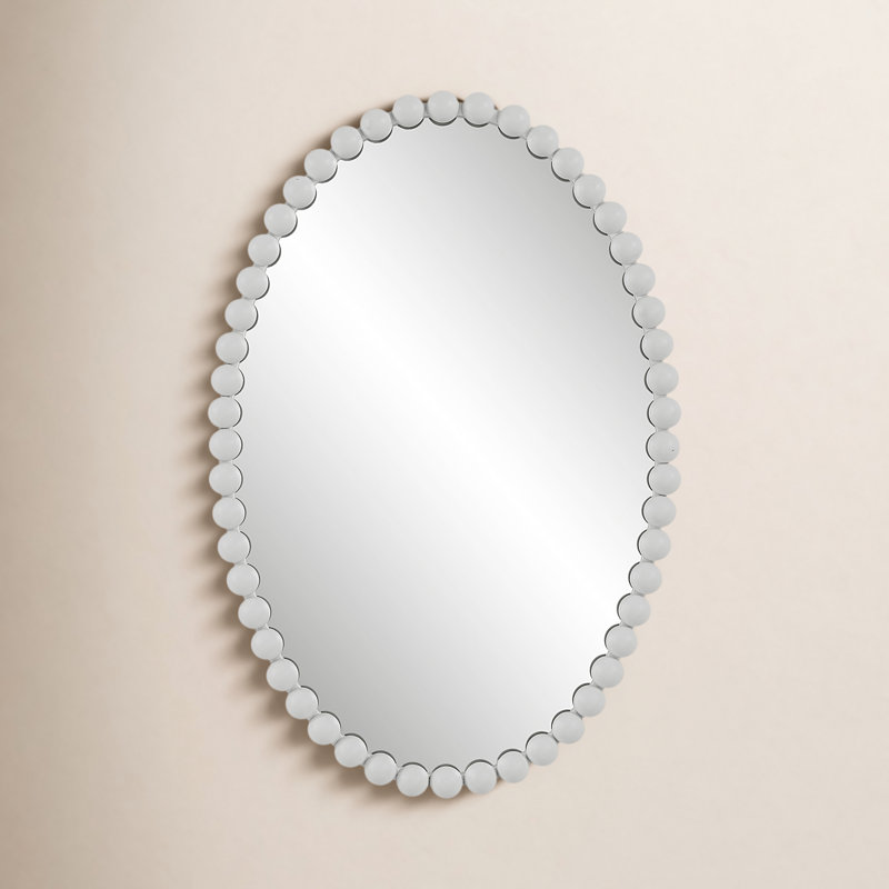 Sanne Accent Mirror, White