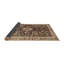 Tapis noir/vert/crème traditionnel Sibeudu-645240881