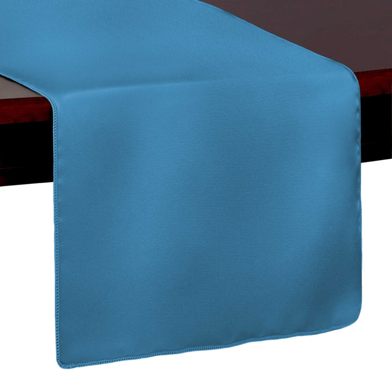 Table Runner, 1, Turquoise Blue, 90" x 14"