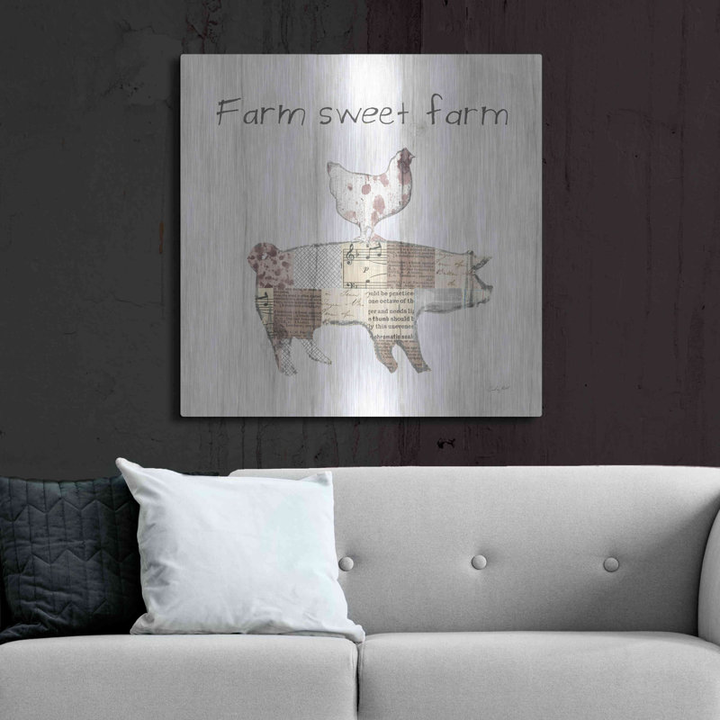 «Farm Family VII» par Courtney Prahl, H 36 po x l 36 po