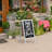 A-Frame 40 inch Freestanding Sidewalk Chalkboard Sign