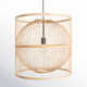 Amata Single Light Wood Plug-in Pendant