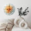 Horloge murale rose