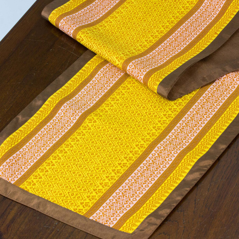 Handmade Striped Table Runnner