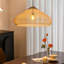 Luminaire suspendu en rotin 1 lumière-901834228