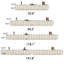 70.87" Cream Multi-Combination TV Stand with 3 Drawers, Wave-Pattern Frame