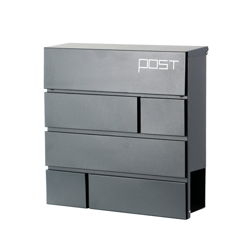 Sembrini Metal Wall Mounted Letter Box