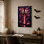 Toile d'Halloween rougeoyante «Katana»-99223918