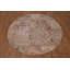Tapis rond patiné moderne patiné 5 x 5