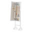 Ghayth Flat Freestanding Full Length Mirror with Shelves