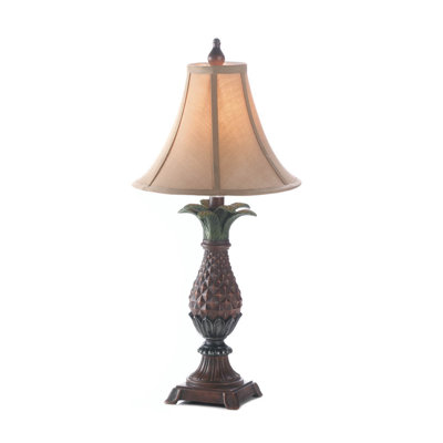Carrieanne Stately Pineapple Table Lamp