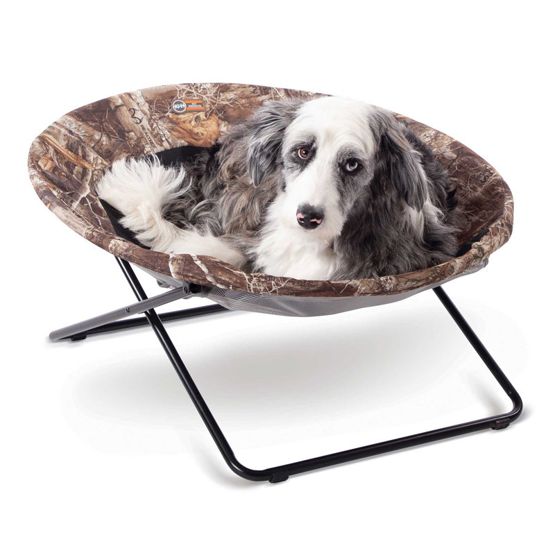 Polyester Pet Bed, Camo, Large (30" W x 30" D x 16.5" H)