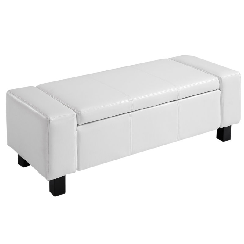 Foam Padding Upholstered Storage Bench