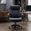Grand fauteuil de direction ergonomique à haut dossier de 500 lb avec siège de 7 pouces d'épaisseur et base stable-705495087