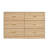Nergizli 47.24'' W 6 - Drawer Dresser-2142860643