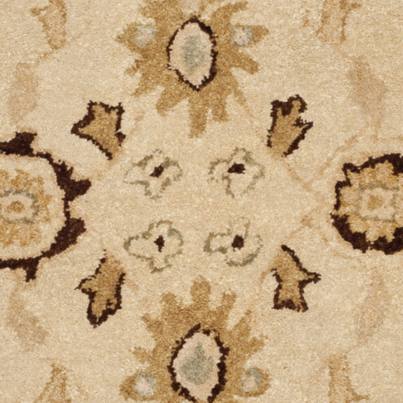 Tapis oriental en laine Groton, Rond 6 pi