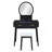 3pc Vanity Table and Stool Set-557065995