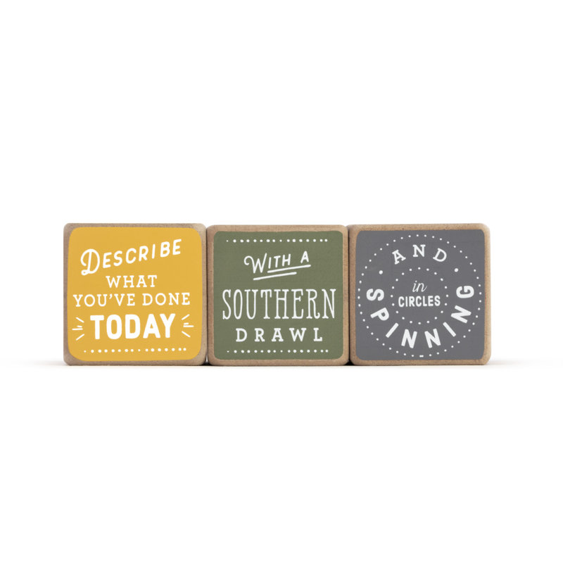 DEMDACO 2 Player Wood Mini Desktop Games