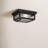 Nisbet 13'' W Outdoor Flush Mount-19711432