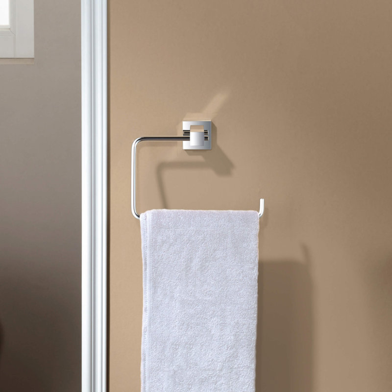 Cube Towel Ring, Chrome