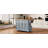 54Inch Large Kitchen Island With Rubber Wood Drop Leaf, Embossed Texture Rolling Kitchen Cart On 4 Wheels With 4 Doors And 3 Drawers, Kitchen Island With Storage For Kitchen, Dining Room-1923272048