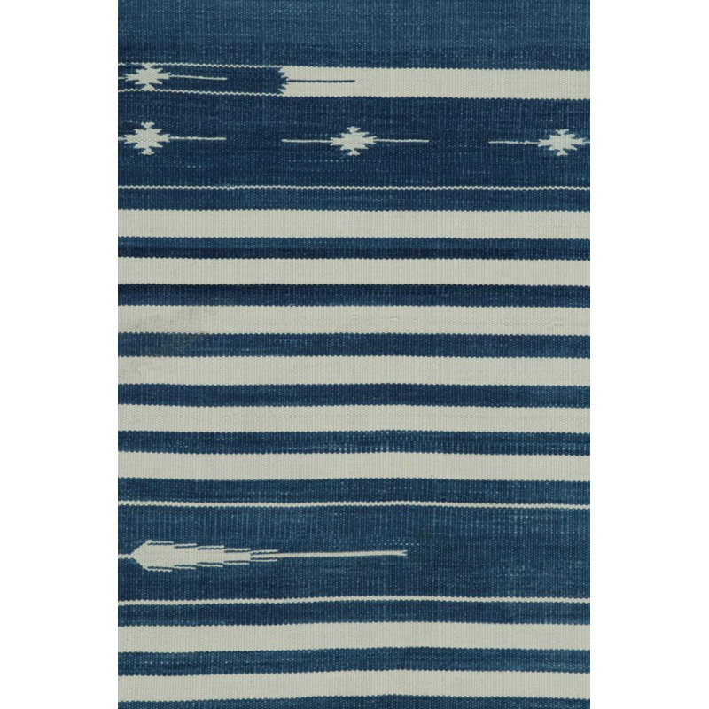 Dhuree Cotton Striped Area Rug, Rectangle 5' x 7'