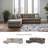 Jasmen Upholstered L-Shaped Sectional-90630160-90630158