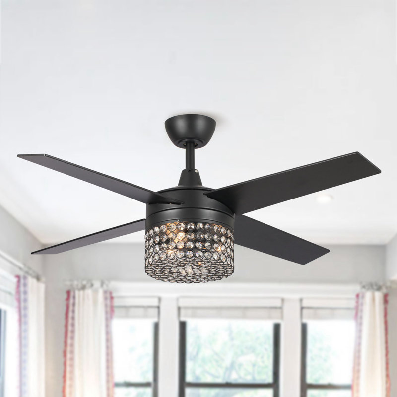 Quezada 48'' Ceiling Fan with Light Kit