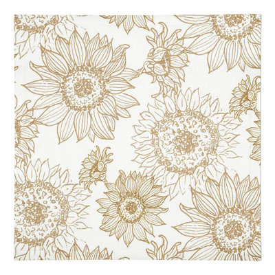 Ashraf Cotton Floral Rectangle Napkin