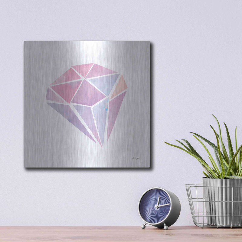 Brayden Studio «Shine V» par Courtney Prahl, art mural en métal
